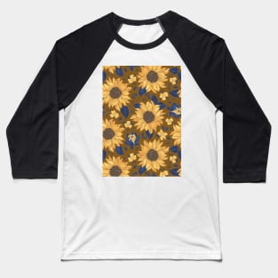 Flowers painting Art Baseball T-Shirt